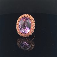 Ring Cianfrone Gioielli Woman in Gold Ametista ANOR-164-198 - ANOR-164-198